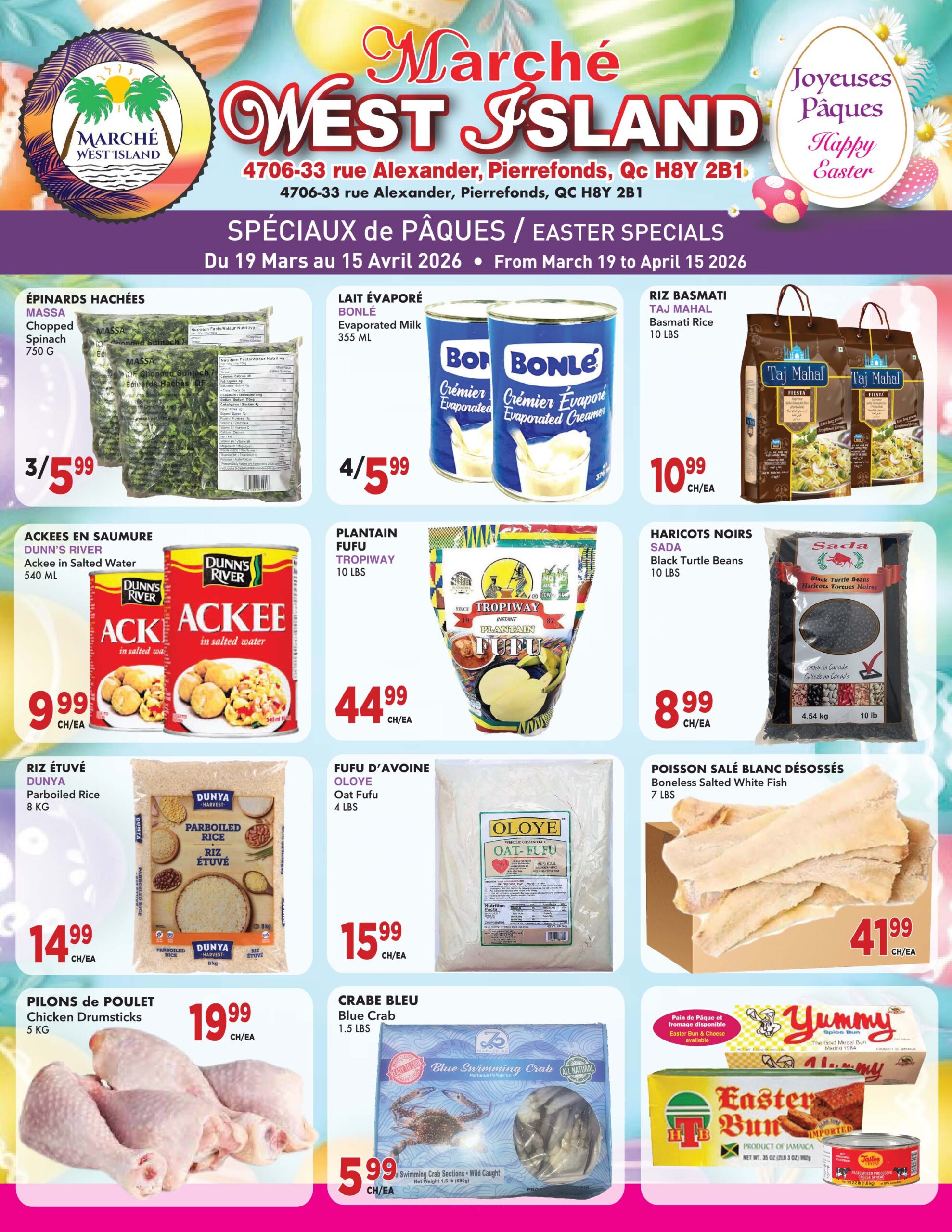 WEST ISLAND EASTER 2026-1